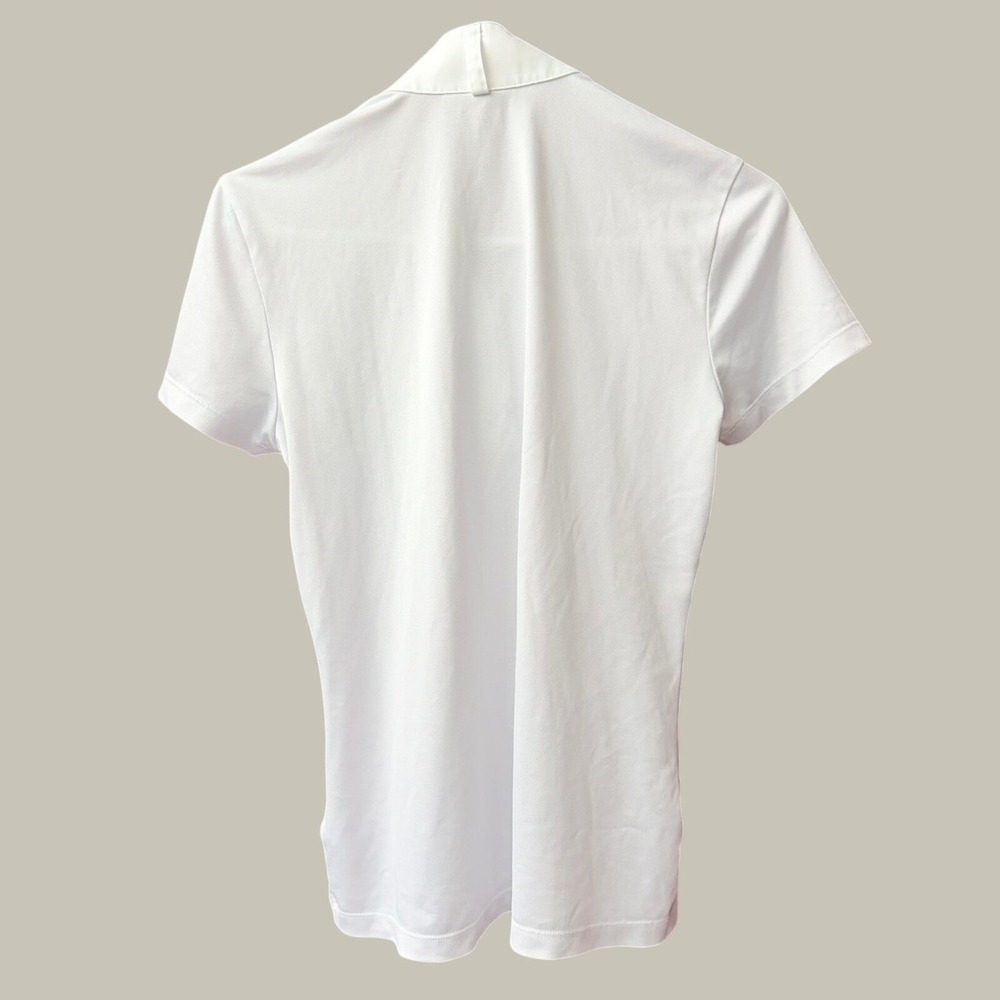 Ariat Pro Series Show Shirt Women Small White Short Sleeve Equestrian Snap Front - Picture 2 of 11